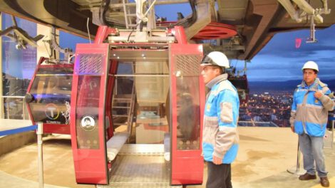 modificación del convenio del teleférico en Oruro