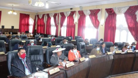 Asamblea Legislativa Departamental de Oruro entra en receso