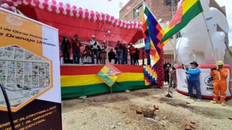 Proyecto de alcantarillado en junta vecinal Milenium