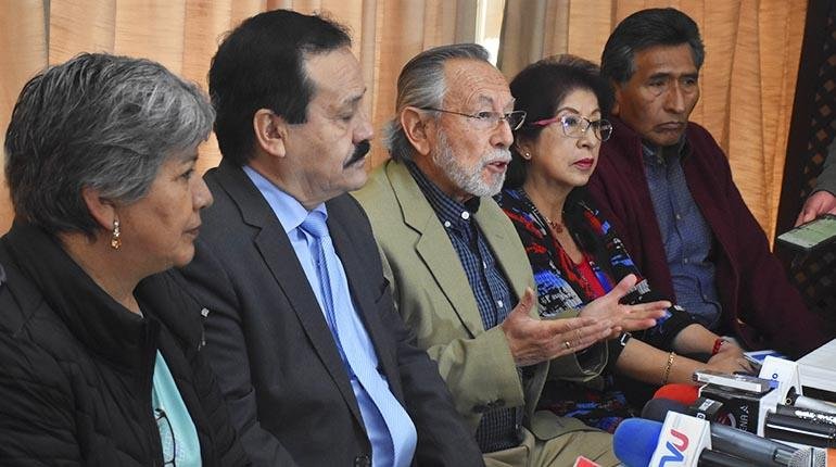Equipo de juristas independientes que impulsan la reforma de la justicia