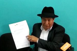 Rafael Quispe pide a Arias rendir cuentas de aportes de los funcionarios ediles