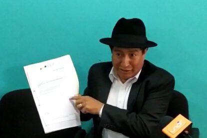 Rafael Quispe pide a Arias rendir cuentas de aportes de los funcionarios ediles