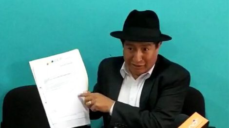 Rafael Quispe pide a Arias rendir cuentas de aportes de los funcionarios ediles