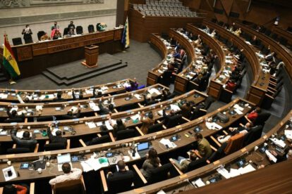 Ley del PGE 2023 en la Asamblea Legislativa Plurinacional