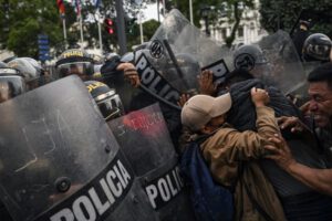 Protestas en Perú