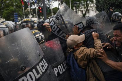 Protestas en Perú