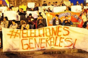 Protestas en Perú
