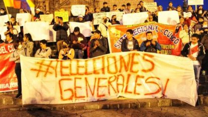 Protestas en Perú