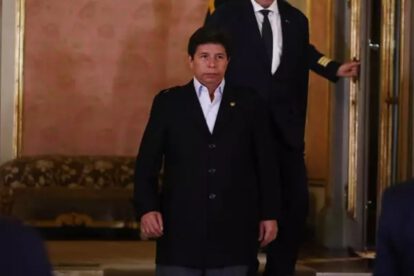 Pedro Castillo en el contexto del juicio por su intento de golpe en Perú
