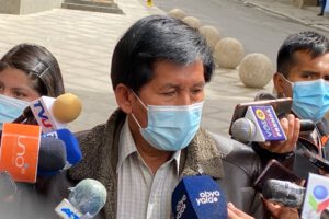 Riesgo de gobernabilidad para Luis Arce según Félix Ajpi