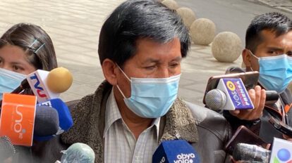 Riesgo de gobernabilidad para Luis Arce según Félix Ajpi