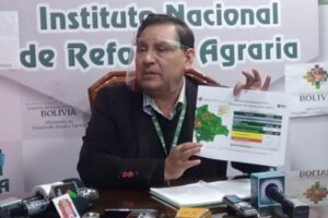 Avasallamientos en Bolivia reportados por el INRA