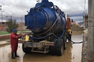 Contingencia por inundaciones en Oruro