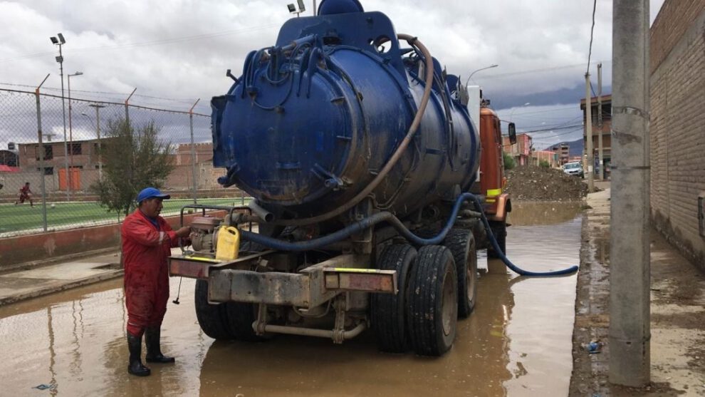Contingencia por inundaciones en Oruro