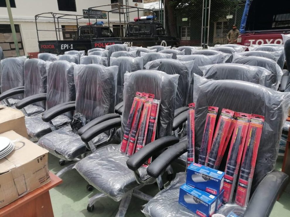 GAMO entrega equipamiento e insumos a la Policía para fortalecer la seguridad ciudadana