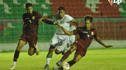 Selección boliviana Sub-20 pierde contra Venezuela en cotejo amistoso
