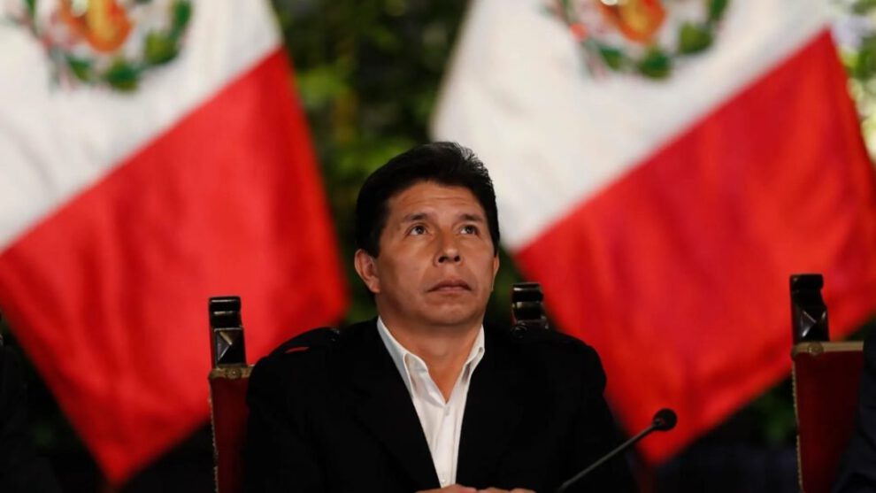 Pedro Castillo en el contexto de la solicitud de prisión preventiva en Perú