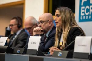 Juicio justo para Añez solicitado por Carolina Ribera en el Parlamento Europeo