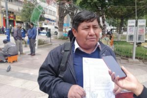 Tito Quispe asume como primer secretario general de la Confederación de Gremiales de Bolivia