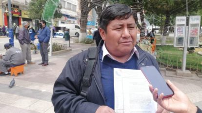 Tito Quispe asume como primer secretario general de la Confederación de Gremiales de Bolivia
