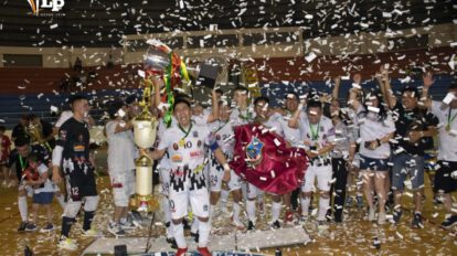 Fantasmas Morales Moralitos campeón de la Liga Nacional de Futsal