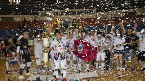 Fantasmas Morales Moralitos campeón de la Liga Nacional de Futsal