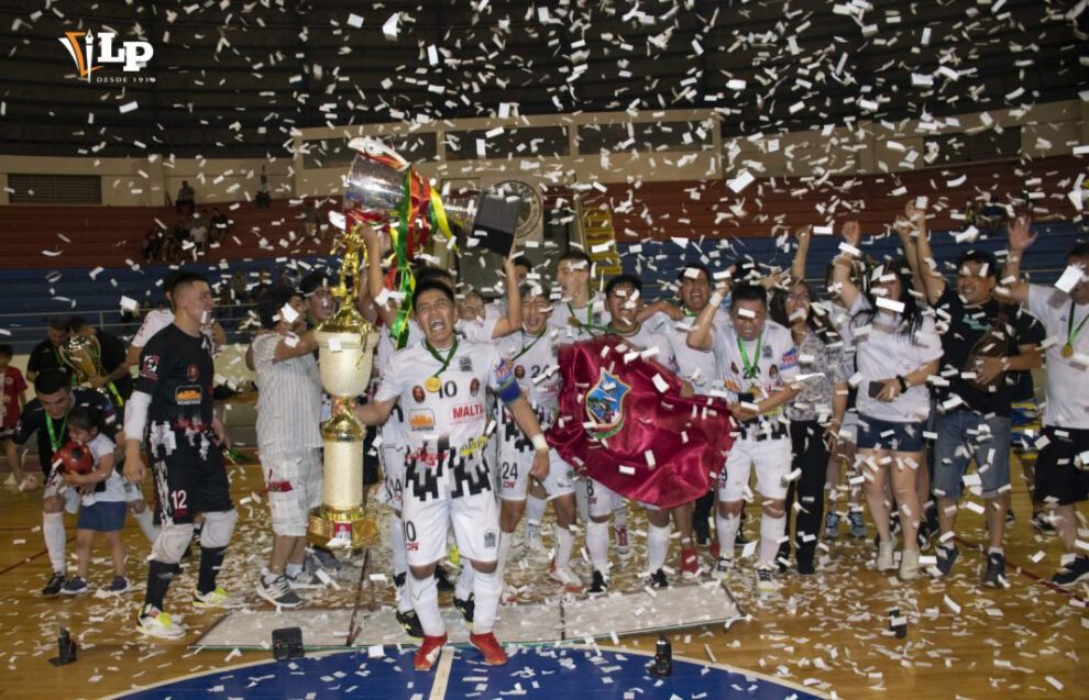 Fantasmas Morales Moralitos campeón de la Liga Nacional de Futsal