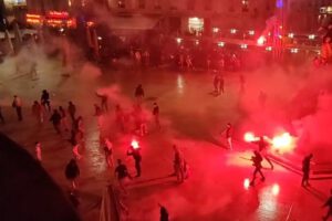 Disturbios tras victoria de Francia en el Mundial de Qatar 2022