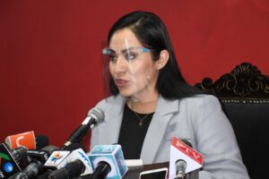Samantha Nogales denuncia a Huanca por insultos en la Cámara de Diputados