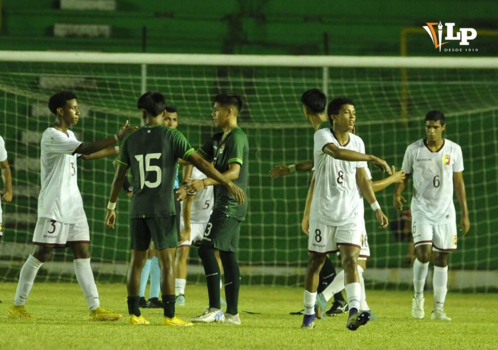 Selección boliviana Sub-17 derrota ante Venezuela en Santa Cruz