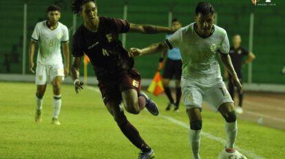 Bolivia Sub-20 empata con Venezuela en amistoso