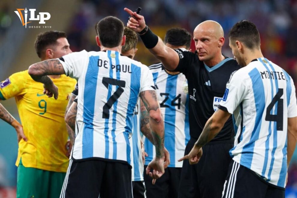 Final Mundial Qatar 2022 dirigida por Szymon Marciniak