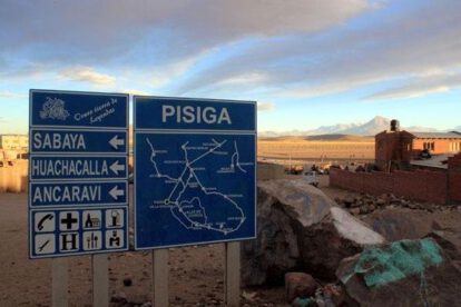 Pisiga alcantarillado agua