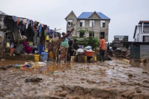 Lluvias torrenciales en Congo