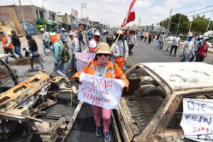 Protestas en Perú y estado de emergencia