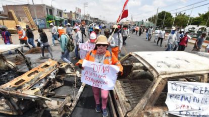Protestas en Perú y estado de emergencia