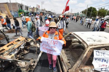 Protestas en Perú y estado de emergencia