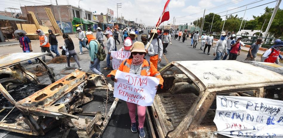 Protestas en Perú y estado de emergencia