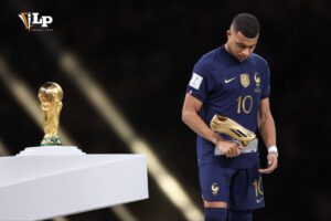 Kylian Mbappé tras perder la final del Mundial