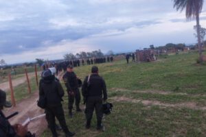 Avasallamiento de predios en las Lomas de Arena