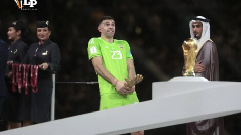 Emiliano Martínez y las celebraciones ofensivas tras la Copa del Mundo