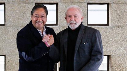posesión de Lula en Brasil con Luis Arce