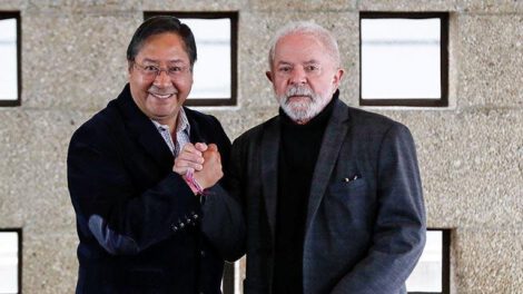 posesión de Lula en Brasil con Luis Arce