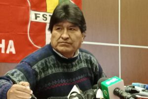 Evo Morales Zúñiga sumario