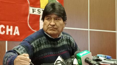 Evo Morales Zúñiga sumario
