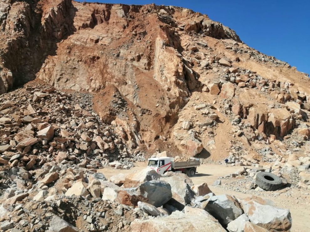 Explotación del cerro San Pedro