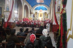 Triduo Navideño con masiva asistencia en el Santuario del Socavón