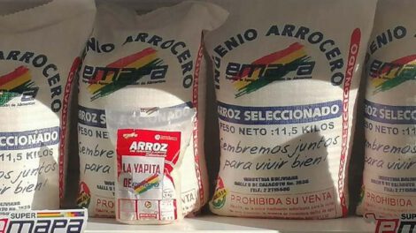 Robo de arroz Emapa en La Paz