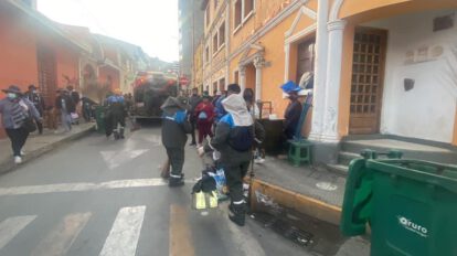 Suspensión del recojo de basura durante feriados de fin de año