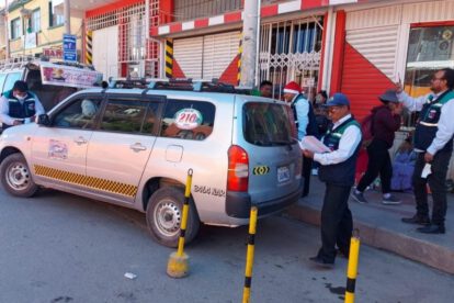 Taxis gratis en Oruro durante la navidad